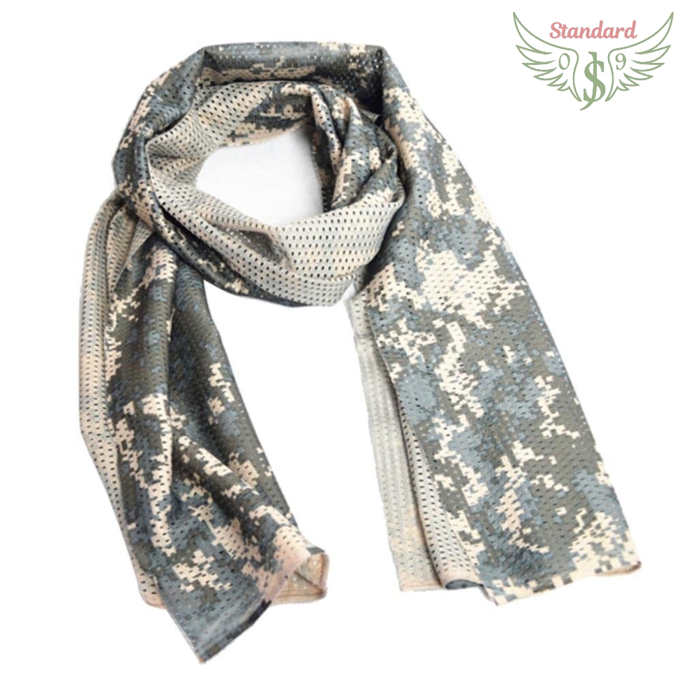 Camouflage Scarf Bandana - Net Scarf