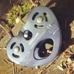 Edelrid Rail Double Zipline Pulley 25 KN Light Weight Suitable for Steel Wire and Static Rope - 275 G (CE 0333) - Image 2