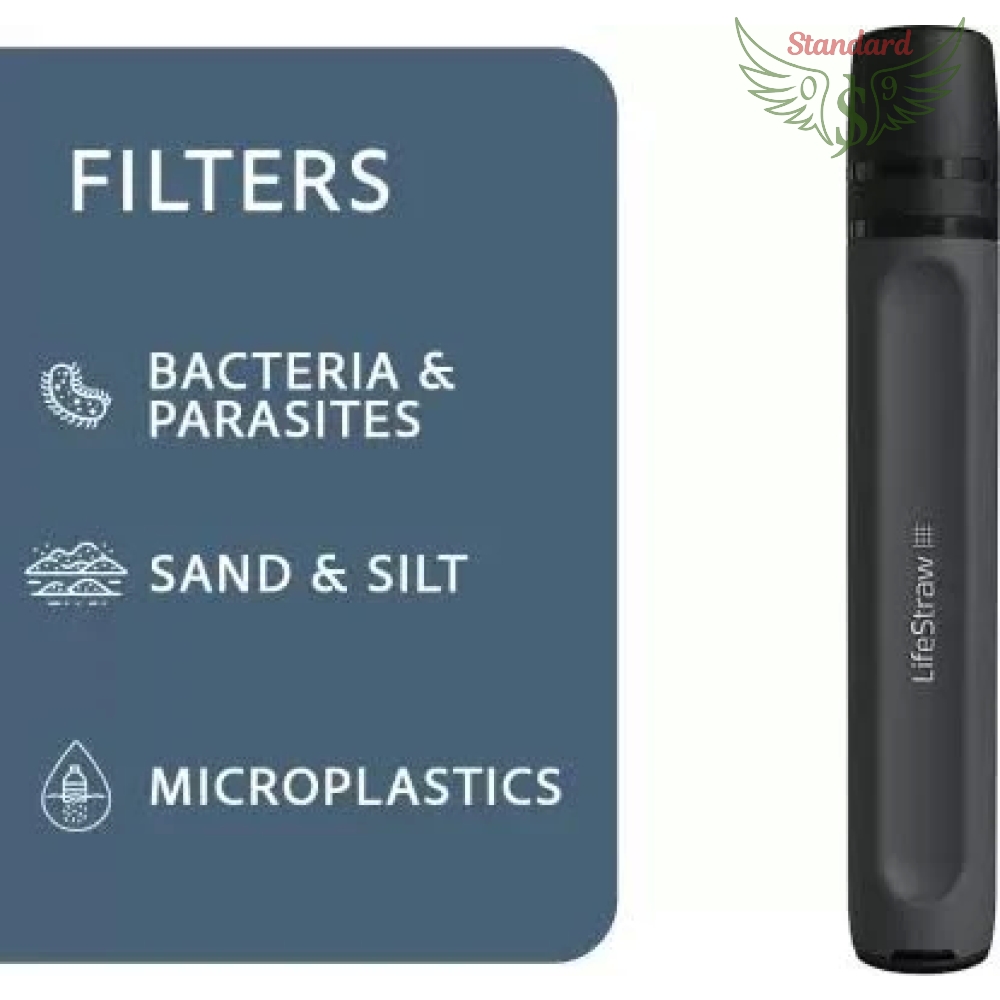 LifeStraw 0.2 l Water Purifier Bottle (Black)