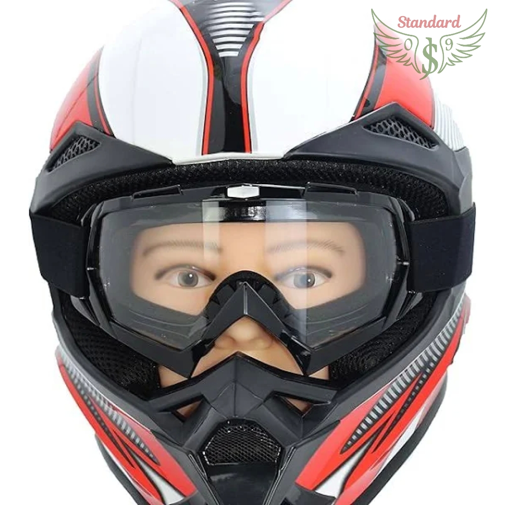 Motorcycle Goggles Dirt Bike Goggles ATV/Riding/Ski Motion Goggles,for Men Women Adult Youth Riding
