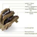 Multi-Purpose Tactical Bag Molle Pouch Oxford Cloth Outdoor Waist Belt Bag - Image 4