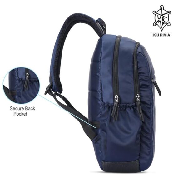 KURMA Unisex Pixel Guard 23 Liter Polyester Laptop Backpack Office/School/Travel/Business Bags for Men & Women with Bottle Pocket – fits 15 Inch Laptop (KBPU11-0224 - Image 5
