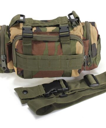 Military Tactical Duffle Waist Bags MOLLE Assault Shoulder Backpack Multifunction EDC Pouches Heavy Duty Waist Bag BSF