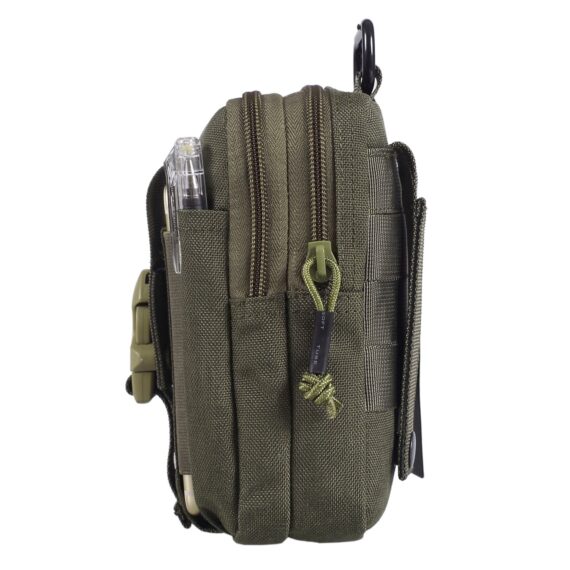 Multi-Purpose Tactical Bag Molle Pouch Oxford Cloth Outdoor Waist Belt Bag - Image 4