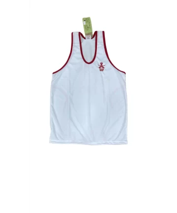 Army sando white red patti pack of 1